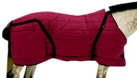 High Spirit Snuggie Stable Blanket Burgundy/black 80-inch High Spirit Snuggie Stable Blanket Burgundy/black 80-inch