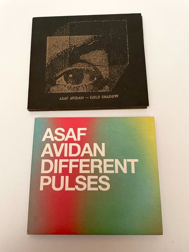 Asaf Avidan CDs Different Pulses & Gold Shadow Digipak 2010s Israel Rare