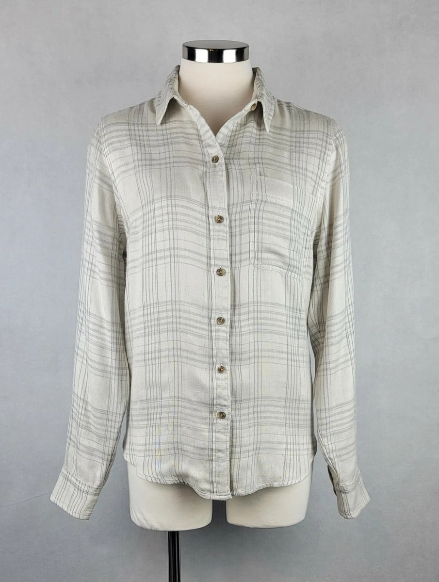 Lucky brand bungalow plaid shirt cheap