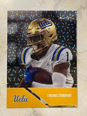 J. MICHAEL STURDIVANT 2024 ONIT UCLA Football base HOLO parallel