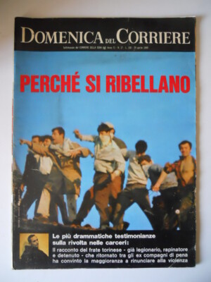 DOMENICA DEL CORRIERE 17 1969 La corsa agli Abissi Vincenzo Russo [SC40B]
