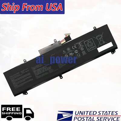 New 76Wh C41N1837 Battery For Asus ROG Zephyrus GU502GU GX502GW GX502GV GA502DU 