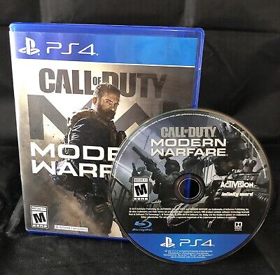 UNBOXING Call of duty modern warfare 2019 ps4 mídia física novo vitrine  MERCADO LIVRE 