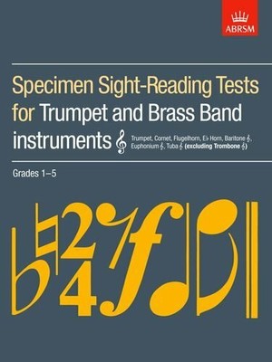Specimen Sight-Reading Tests for Trumpet and Brass Band Instruments... Paperback