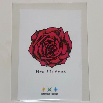 TXT BEOMGYU Run Away 943 Broadcast official Photocard Tomorrow x