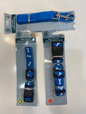 Dog Collar and Leash Bundle for Medium and Large Dogs Greenbrier Kennel Club NEW