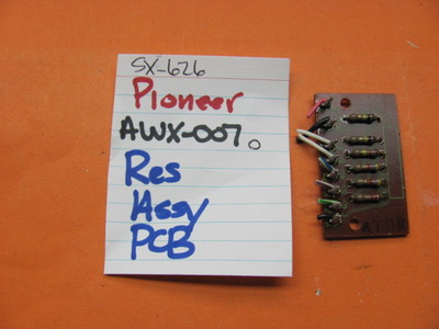  PIONEER AWX-007 RES ASSY PCB SX-626 STEREO RECEIVER