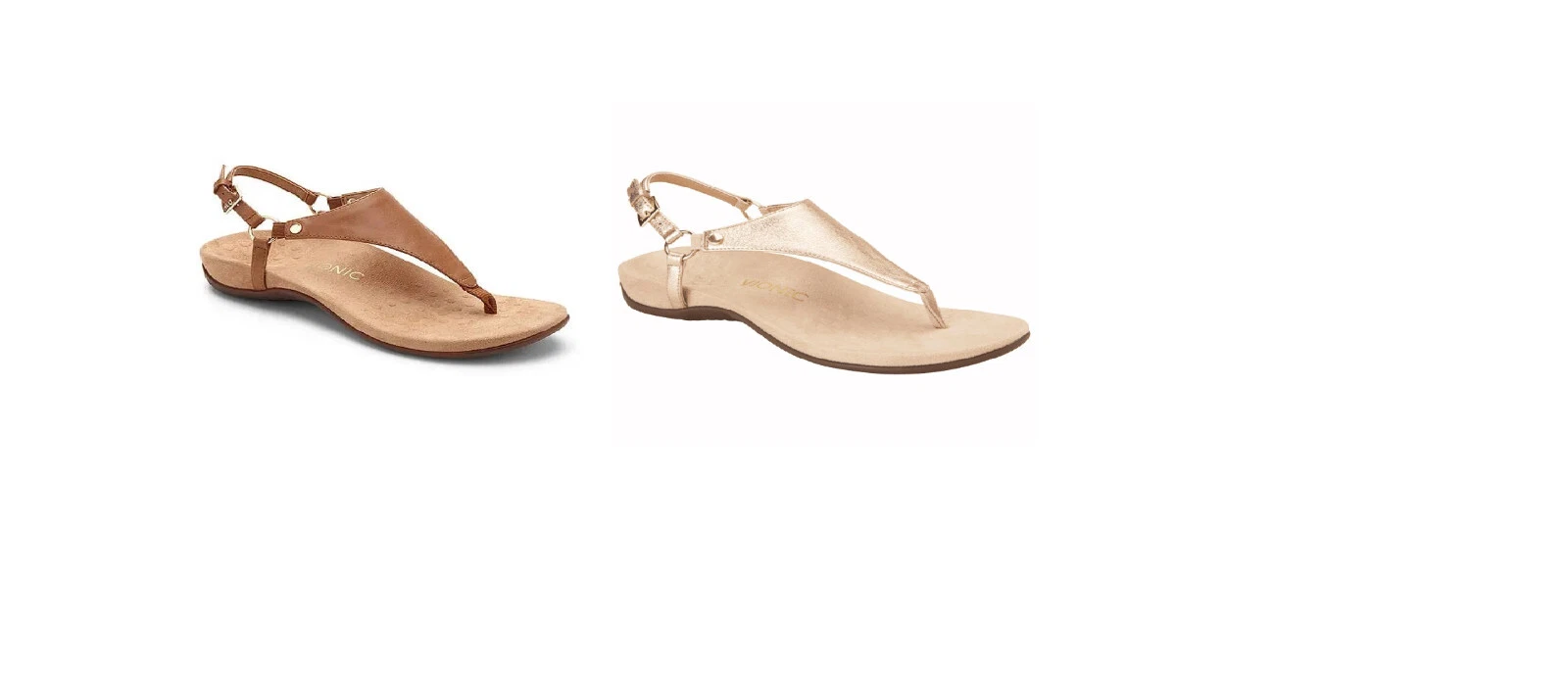Authentic VIONIC Rest Kirra Leather Sling Back Women's Sandal #TVW5126 - NEW