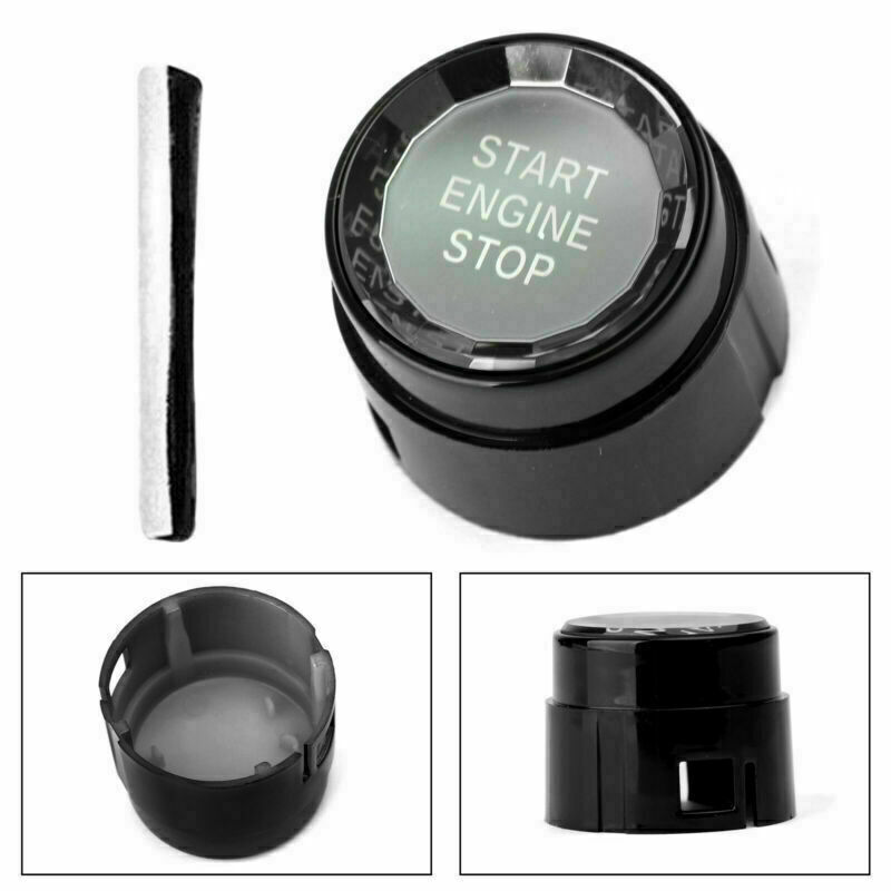 Black Start Stop Engine Push Button Switch Cover Crystal For BMW F Chassis U4