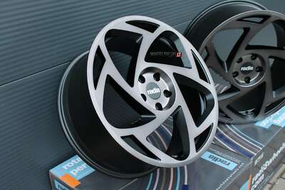 NEW 4 x 19 inch alloy wheels 5x112 RADI8 R8S5 Dark Mist 8.5J R19