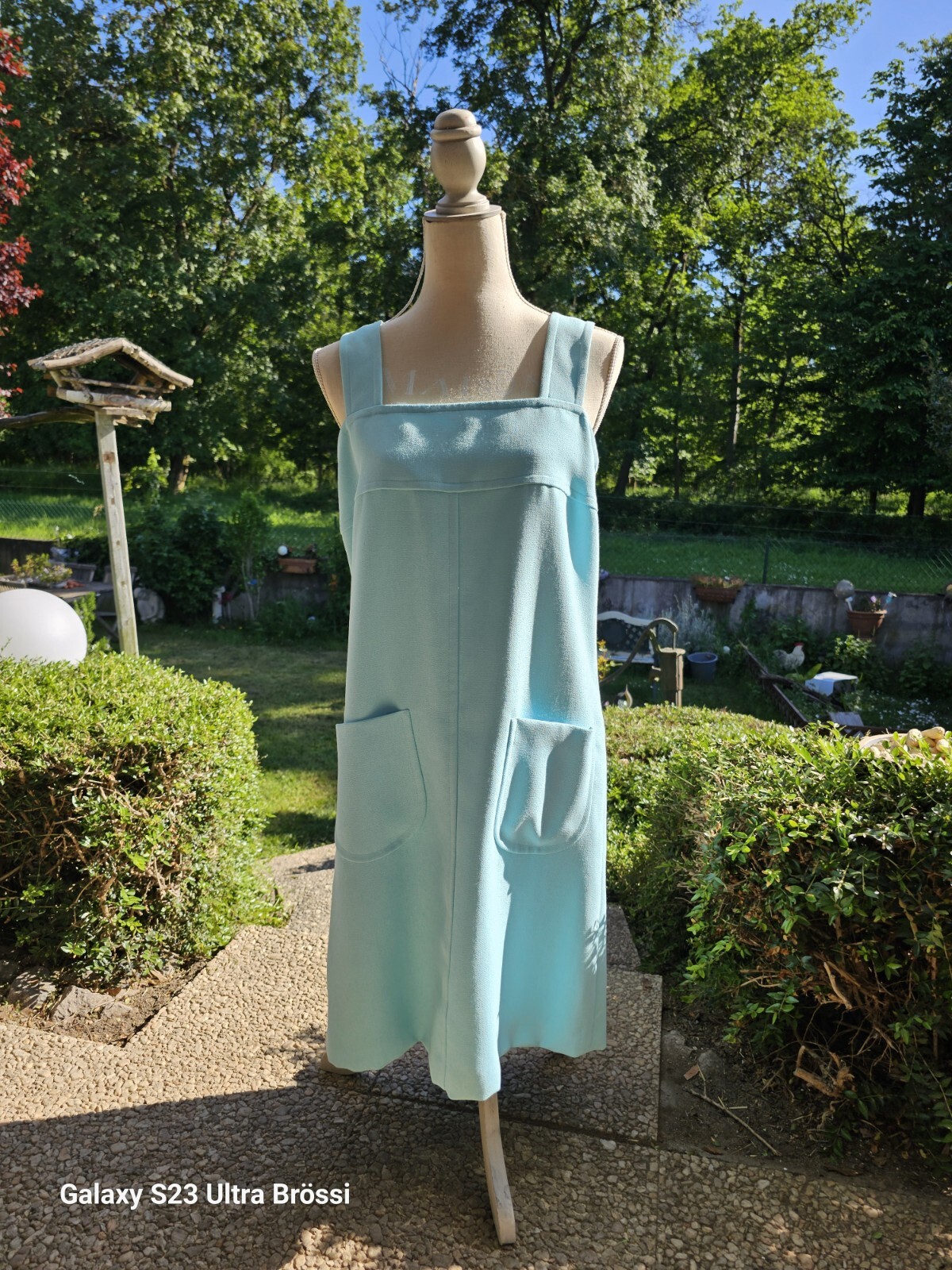 Abito vintage YSL Yves Saint Laurent taglia 42 abito estivo turchese abito da donna