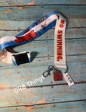 NEW Universal Studios Florida JAWS 50th Anniversary Lanyard NWT