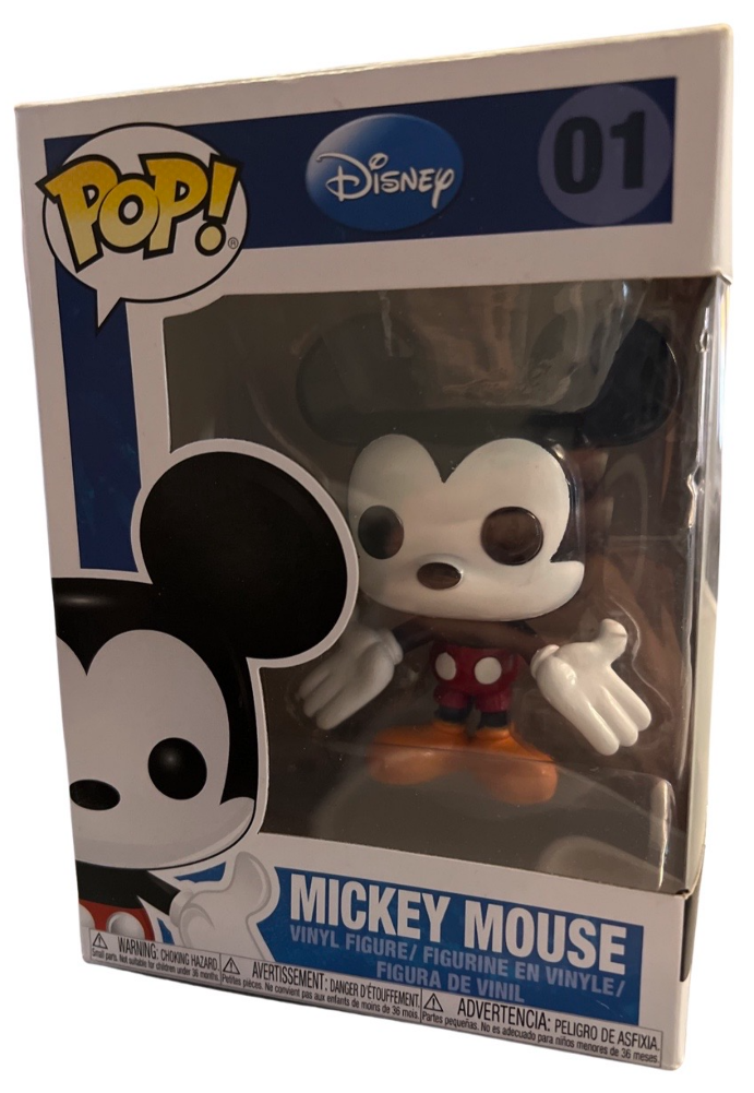 Funko Pop 01 Series One Mickey Mouse Character Vinyl Figurenin