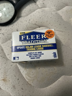 Lot of (5), 1998 Fleer Tradition Update Baseball  The lot includes Mark McGuire,