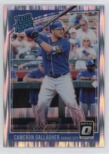 2018 Panini Donruss Optic Rated Rookie Shock Prizm Cameron Gallagher #64 00jz