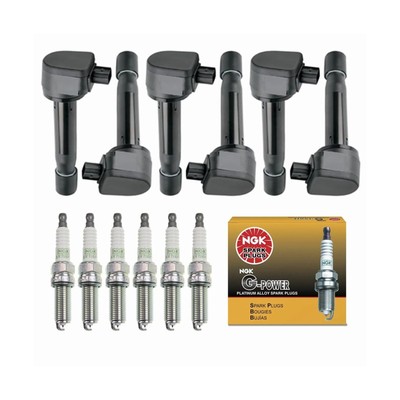 Yoshi Motors UF603 Ignition Coil Pack & NGK G-Power Platinum Spark Plug 97390...