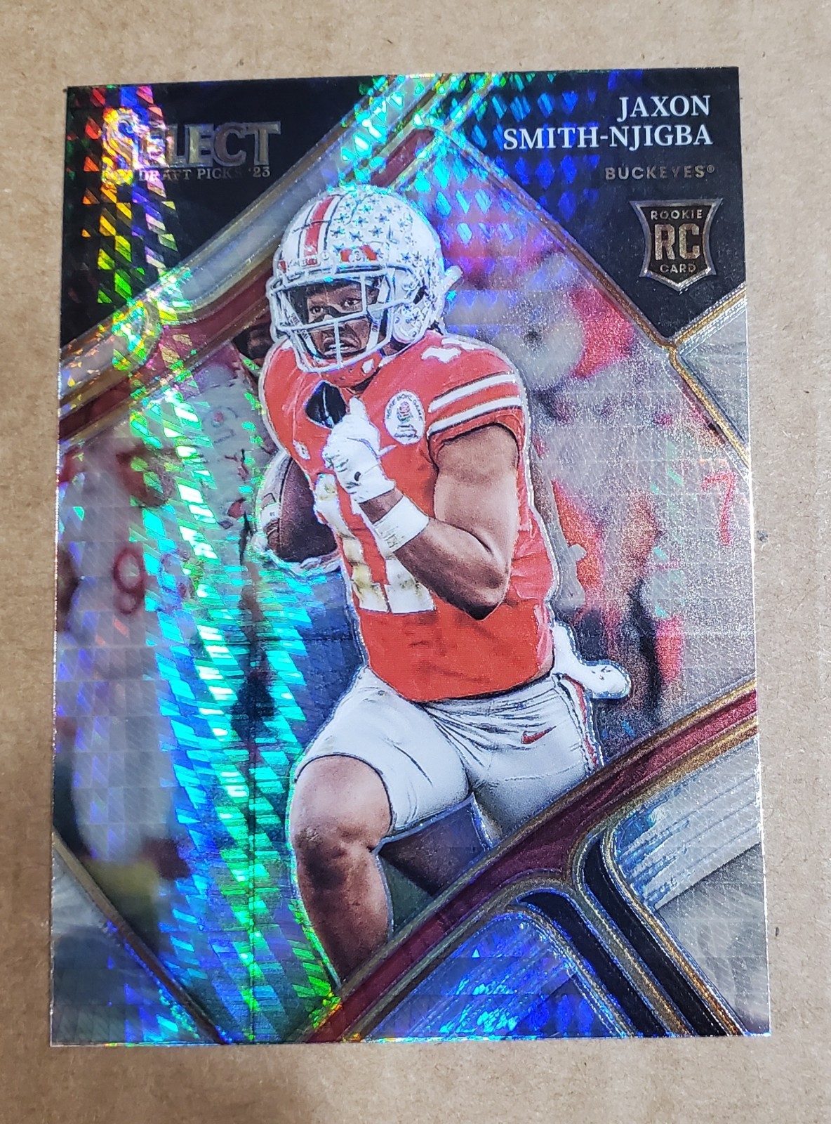 2023 Panini Select DP #107 Jaxon Smith-Njigba RC Field Level Hyper Prizm