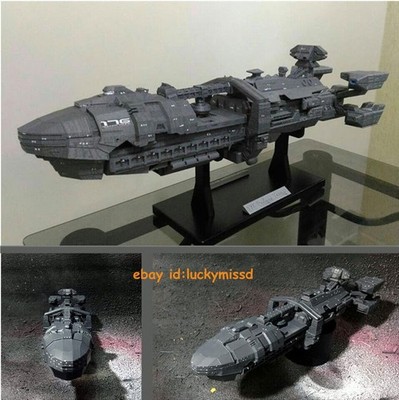 Starship Troopers Roger Young Spaceship Customize GK Resin Painted Model Statue