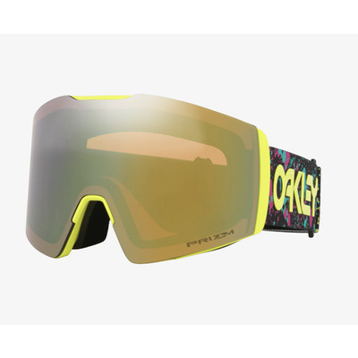 Oakley Fall Line L Jaxson Black Prizm Sage Gold Iridium Snow Maske Ski Sno
