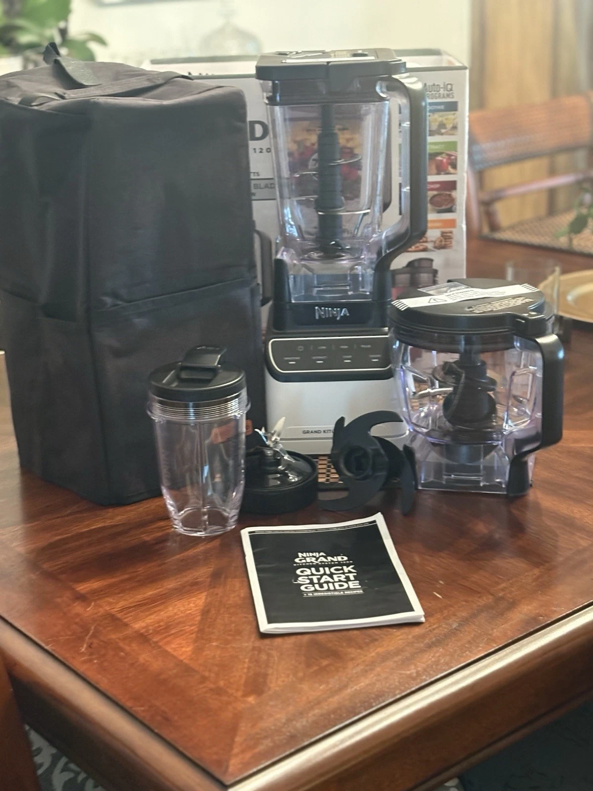Ninja Black Professional Kitchen System 1200 Watt Countertop Blender