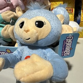 Fingerlings Blue SPARKLE MONKEY WITH SOUND 9" Plush STUFFED ANIMAL Toy NEW
