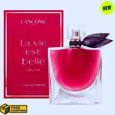 Lancôme La Vie Est Belle L'Élixir Eau de Parfum Spray for Women   3.4 oz , New