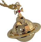 Vivienne Westwood Saturn Orb Electronic Gas Lighter Gold in Box