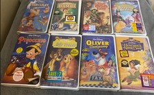 Vintage Sealed Disney Masterpiece VHS Collection   8 Factory-Sealed Classics 
