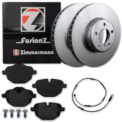 ZIMMERMANN BREMSSCHEIBEN 330mm + BELÄGE HINTEN passend für BMW 5er F11 Touring