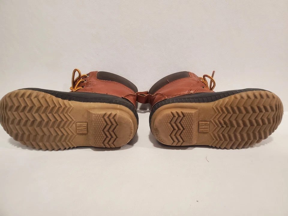 GAP Bebé Niño Niño Niños/Niñas 7T/8T Marrón Aislante Impermeable Botas de Pato Foto 4 de 4