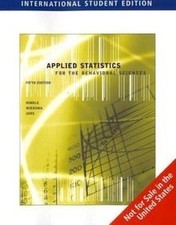 Applied Statistics for the Behavioral Sciences, Internat... | Buch | Zustand gut