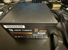 High Power - Used ATX 80 Bronze Certifited 500W Power Supply 