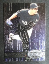 1997 Metal Universe Fleer Wilson Alvarez #52