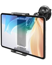 Heavy-Duty Aluminum Suction Tablet Mount, Dual-Joint 360  Swivel for 6.3"-10.8",
