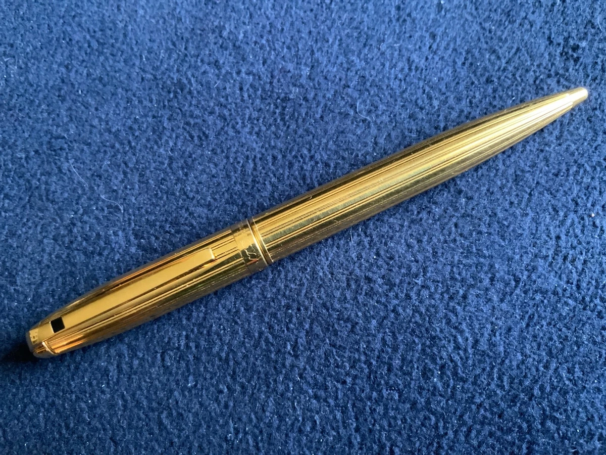 STデュポン　オランピオ　ジュエリーライン、ゴールドプレート　ボールペン Gold Collectible S.T. Dupont Ballpoint Pens for sale | eBay