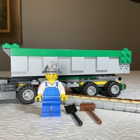 LEGO City 4204 &lsquo;The Mine&rsquo; Loader Vehicle Dump Truck (Book 1 Only) Complete