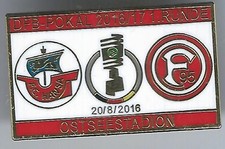 Pin - DFB Pokal 2016/2017 - Hansa Rostock - Fortuna Düsseldorf