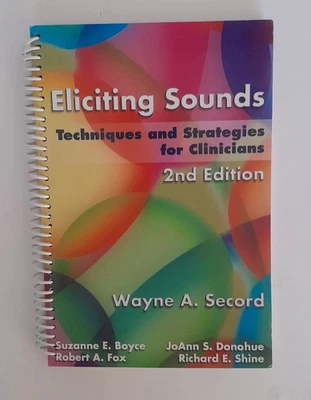 Eliciting Sounds Techniques and Strategies for Clinicians 2ND EDITION SP Foto 1 de 2