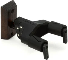 Hercules Stands GSP38WBWP PLUS Short Arm Wood Base Wall Mount Guitar Hanger with