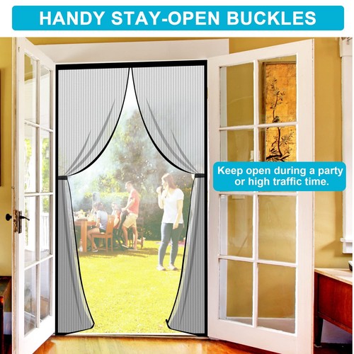 Magnetic Screen Door, Heavy Duty Mesh Screen with Magnets, Door Screen Magnet... - Picture 7 of 7