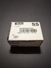 Parker 6A-Mb6xpfa-Ssp 3/8" Compr Stainless Steel Ball Valve 3-Way