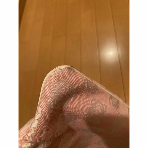 Borsa a mano LOEWE tote anagramma tela rosa tassa USA inclusa - Foto 3 di 11