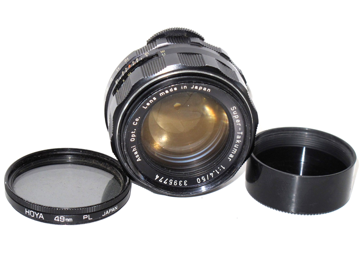 VTG Asahi Pentax Super Takumar 50mm Standard MF Lens M42