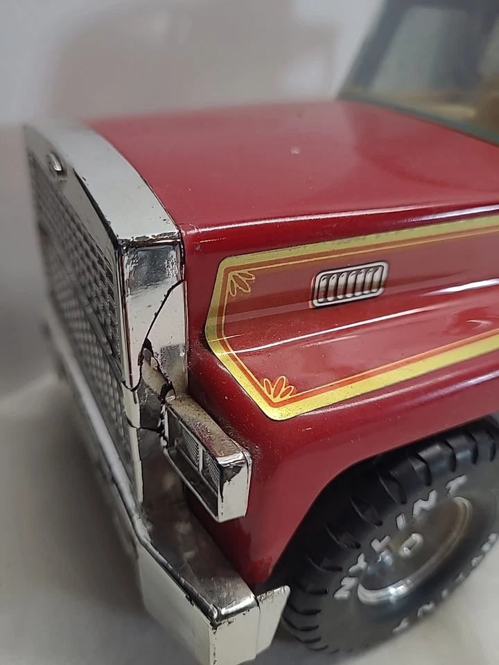 Nylint engin 885 district 2 fire ladder truck vintage 1980's - Image 3 of 4