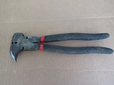 P &G 10" Fence Pliers Multi Purpose Wire Cutter Fencing Hammer Tool USA