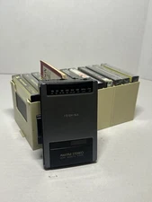 Toshiba Radio Cassette Player AM/FM Stereo With Cassette Lot/Tested works! 