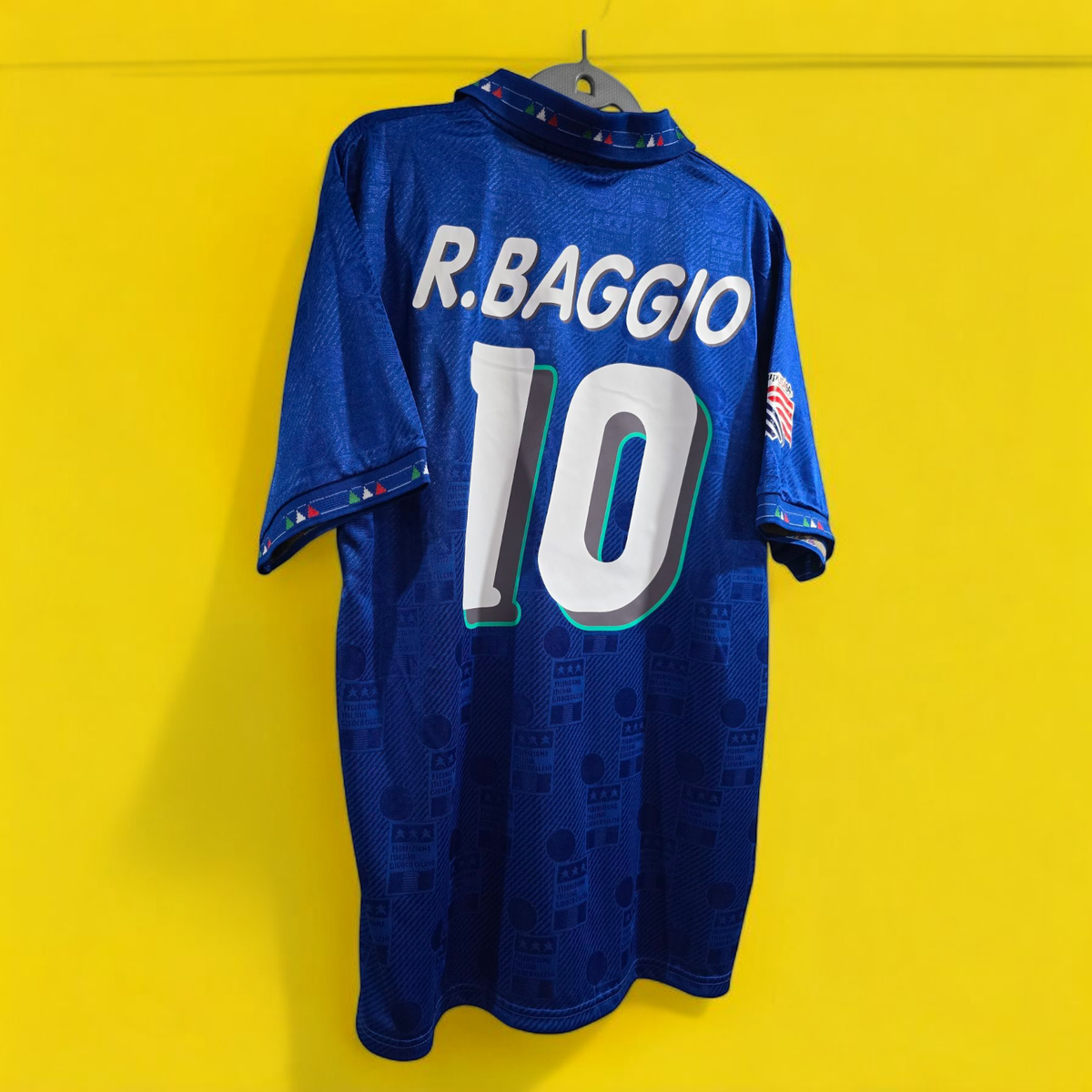 ITALY Home - World Cup 1994 - Soccer - Retro - R. BAGGIO # 10