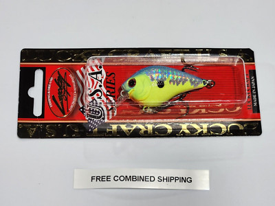 Lucky Craft USA Series Fat CB BDS 1 Crankbait Crack Blue Big Daddy Strike