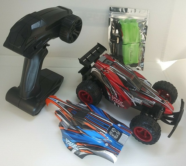 Jeypod Remote Control High Speed Racing Rc Car 4 Wheel Drive Vehicle Blue For Sale Online Ebay