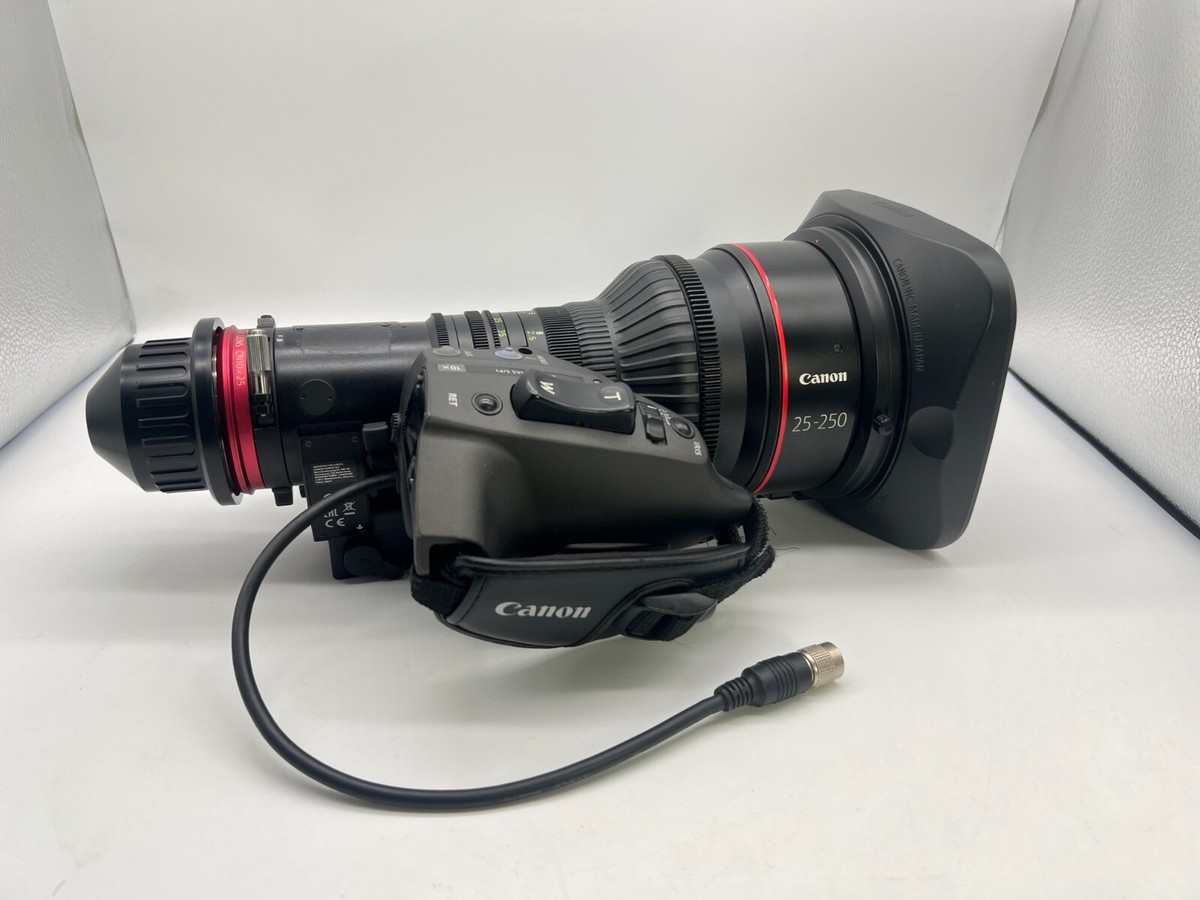 Canon CINE-SERVO 25-250mm Cinema Zoom Lens PL Mount Very